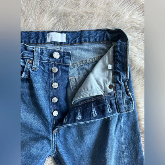Boyish by HER Denim Billy Jeans in Rear Window Wash Straight Leg Size 26 - Picture 9 of 14